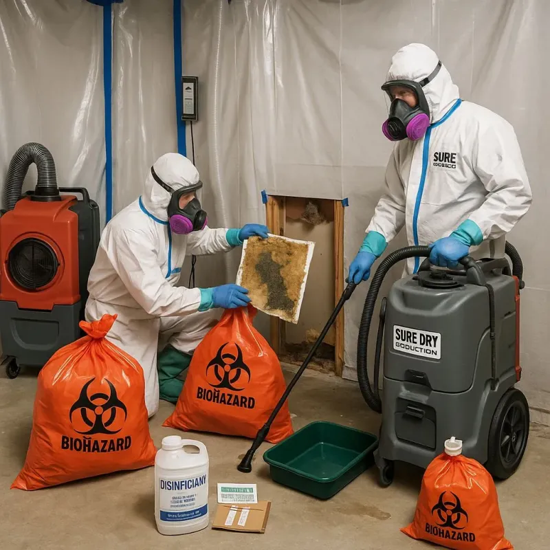 Contaminated Water Handling Protocols process in Algonquin, IL