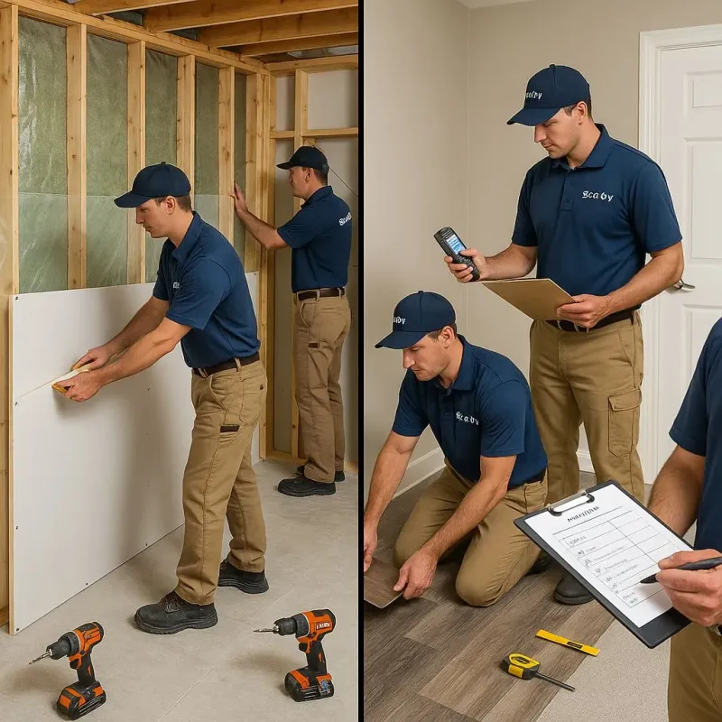 Repairs and Reconstruction process in Algonquin, IL